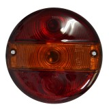 Lampa auto BestAutoVest pentru remorca rotunda 12/24V 140mm partea Dreapta/ Stanga fara lampa numar , 1 buc. Kft Auto, AutoLux