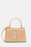 Love Moschino poseta culoarea bej, JC4156PP1