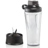 Sticla TO GO + cutit. Compatibila cu blender VitaPower Bosch Serie4 si Serie2