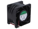 Ventilator axial DC 12V 60x60x38mm 102m3/h 61,2dBA bilă SUNON