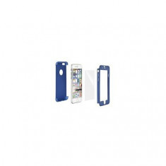 Husa Plastic 360 + Tempered Glass iPhone X / iPhone XS Blue