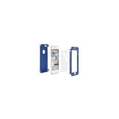 Husa Plastic 360 + Tempered Glass iPhone X / iPhone XS Blue foto