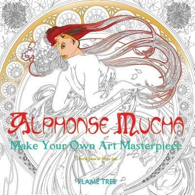 Alphonse Mucha (Art Colouring Book): Make Your Own Art Masterpiece foto