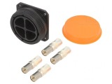 Conector Circular Soclu Mamă 4 PIN IP68 Buccaneer 9000