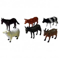 Jucarie Set animale domestice 6 figurine din plastic foto