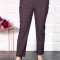 Pantalon Cu Talie Inalta CarouriMarimea