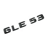 Emblema GLE 53 Negru, pentru spate portbagaj Mercedes, Mercedes-benz