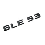 Emblema GLE 53 Negru, pentru spate portbagaj Mercedes, Mercedes-benz
