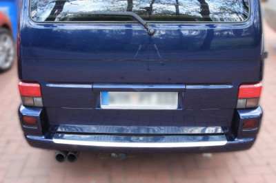 Ornament protectie bara spate/portbagaj crom Volkswagen T4 -toate din anii 1996-2003 foto