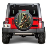 Sticker Auto "Roata de Rezerva" rezistenta la intemperii si raze UV, diametru 55 cm, Cod: AVX-RR19