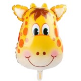 Balon Folie Girafa 63.5cm Ropet - Aniversare Copii, Petrecere, Decoratiune. Baloane Figurine cu Heliu sau Aer. Cadou Special