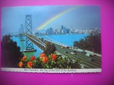 HOPCT 7778 PODUL OAKLAND BAY -CURCUBEU-SAN FRANCISCO CALIFORNIA -STAMPILOGRAFIE/FRANCATURA-SUA-AMERICA DE NORD -CIRCULATA, Printata