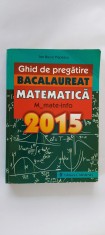 MATEMATICA GHID DE PREGATIRE BACALAUREAT IOAN BUCUR POPESCU