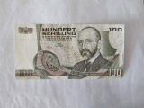 Austria 100 Schilling 1984, Bancnota Noua, Numismatica