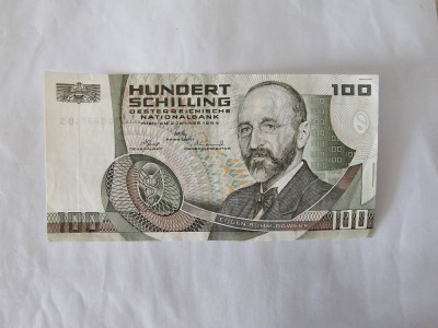 Austria 100 Schilling 1984 Noua foto