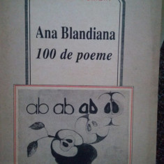 Ana Blandiana - 100 de poeme (1991)