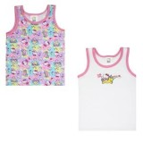 Set Maiouri Bumbac Alb cu Imprimeu Hello Kitty pentru Copii, CMCLASS
