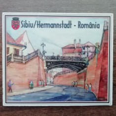 M3 C3 - Magnet frigider - tematica turism - Sibiu - Romania 58