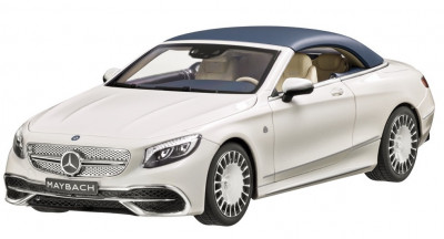 Macheta Oe Mercedes-Benz Maybach S650 Decapotabil 1:18 Alb B66962451 foto