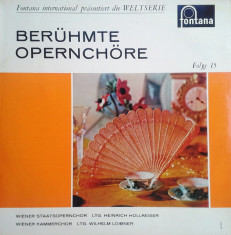 Verdi, Leoncavallo, Gounod, Wagner, Beethoven - Beruhmte Opernchore Disc vinil foto