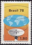 C248 - Brazilia 1978 - Comunicatii neuzat,perfecta stare