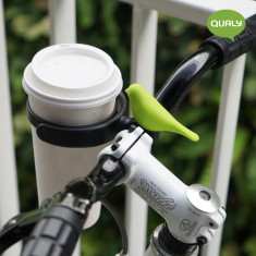Suport pahar pentru bicicleta - Bird Bike Cup Holde (verde) | Qualy