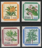 Portugal Azores 1983 - Flori, serie neuzata