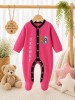 Salopeta din bumbac pentru bebelusi cu botosei, Koala (Marime Disponibila: 6, Superbaby