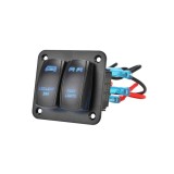 Panou 2 intrerupatoare buton tip Rocket Cod: SPA02-1, Universal, Oem