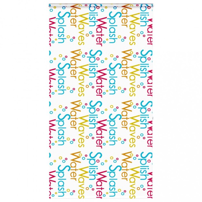 vidaXL Jaluzea cu role de duș cu casetă 130x240cm lățime material 126cm