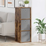 vidaXL Bufet cu sertar Stejar fumuriu 35 x 32 x 99,5 cm 8000568