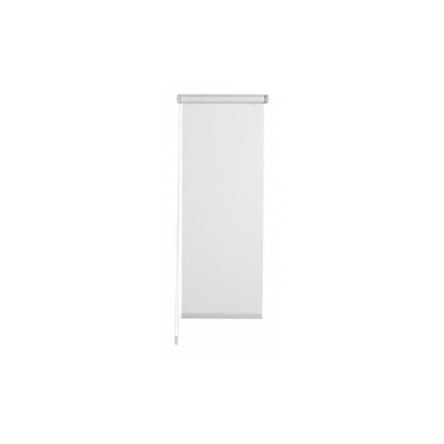 Roleta poliester, alb, 90 x 195 cm, usor de curatat