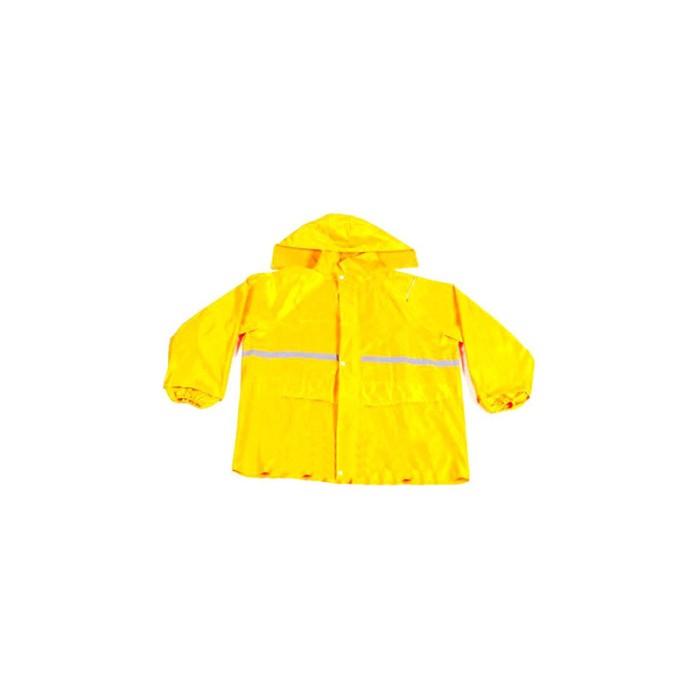 Pelerina scurta pentru ploaie, galben, marimea XXXL