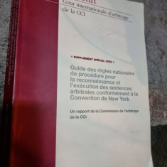 Guide des règles nationales de procédure pour la reconnaissance et l'exécution des sentences arbitrales conformément à la Convention de New York