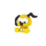 Set De Constructie Pluto Innovium&trade;, 368 Piese ABS, Model Inspirat Din Desene Animate, Figurina 3D Cu Guler Verde, 9.8 &times; 8.3 &times; 8.8 CM