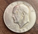 C50 - Moneda foarte veche - America - 1 dollar - litera D - 1977