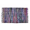 Covor Bumbac Tesut, Franjuri, Multicolor, 80x50cm