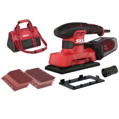 SKIL 7362 DA, Slefuitor cu vibratii SR1E7362DA, 14000-26000 rpm, 280W, + geanta si accesorii foto