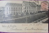 Carte postala, Bucuresti, Palatul de Justitie, 1906