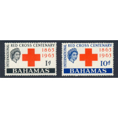 Bahamas 1963 - Crucea Rosie, serie neuzata