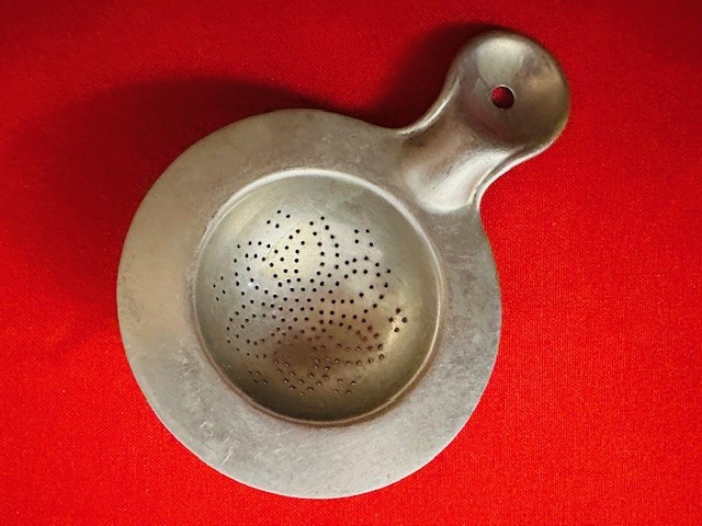 STRECURATOARE VECHE, DIN ALPACA- MARCAJ BMF ALPACCA L13,5CM