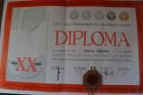 Diploma 20 de ani Intreprinderea Electrocentrale, 1986