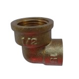 Cot alama, interior-interior, 15 cm x 1/2&quot;, 90 grade, 4092G