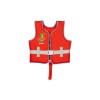 Vesta de inot pentru copii, ajustabila, 15–19 kg (2-3 ani), marimea S, rosie, cu imprimeu crocodil, Reer MySwimBuddy Swim Vest S, 66034 Children Safet