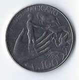 Moneda 100 lire 1988 - Vatican