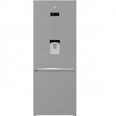 Combina frigorifica Beko RCNE560E40DZXBN, NeoFrost, 497 l, H 192 cm, Clasa E, inox