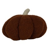 Cumpara ieftin Dovleac Halloween decorativ poliester maro bej &Oslash; 20x14 cm