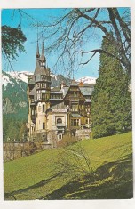 bnk cp Sinaia - Castelul Peles - circulata