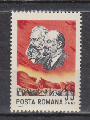 1965 LP 612 A VI-a CONFERINTA A MINISTRILOR P.T.T. DIN TARILE SOCIALISTE MNH foto