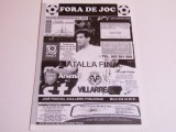 Program meci fotbal VILLARREAL-ARSENAL LONDRA (Champions League 25.04.2006)